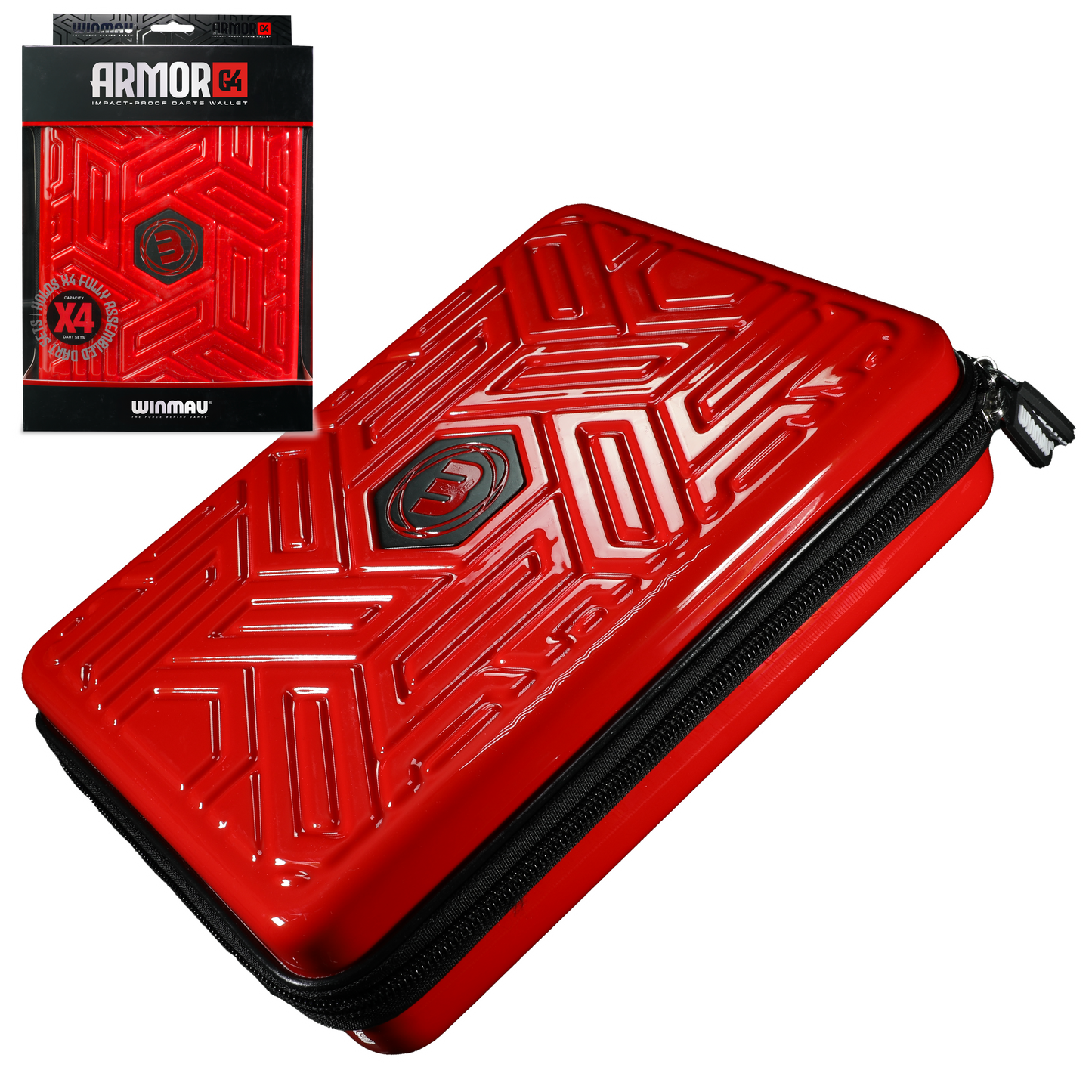 Winmau Armor G4 Red Dart Case image 0