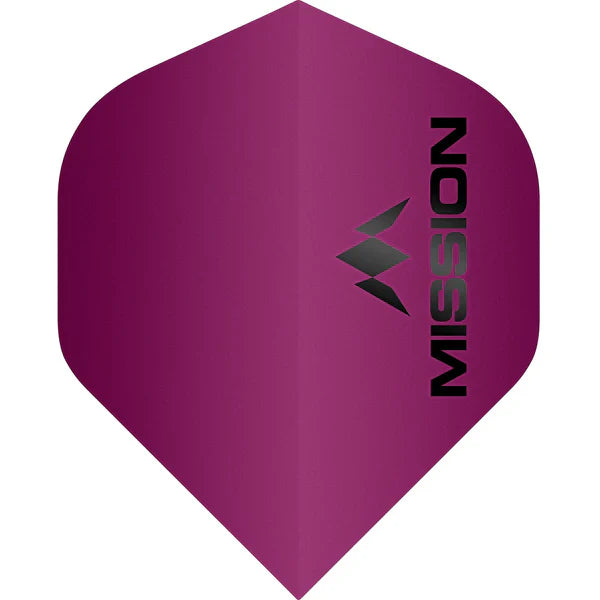 Mission Logo 100 Micron No2 Matt Dart Flights