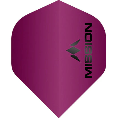 Mission Logo 100 Micron No2 Matt Dart Flights