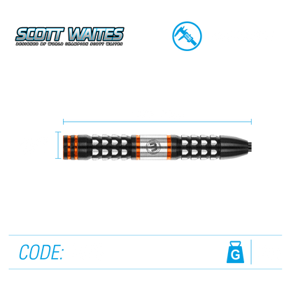Winmau Scott Waites 90% Tungsten Steel Tip Dart Set
