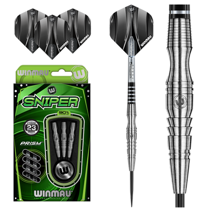 Winmau Sniper Style 3 90% Tungsten Steel Tip Dart Set