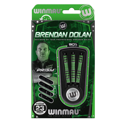 Winmau Brendan Dolan 90% Tungsten Steel Tip Dart Set
