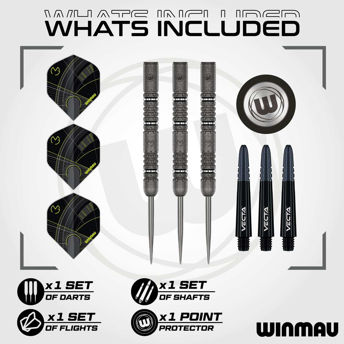 Winmau MVG Michael Van Gerwen  90% Tungsten Signature Edition Dart Set