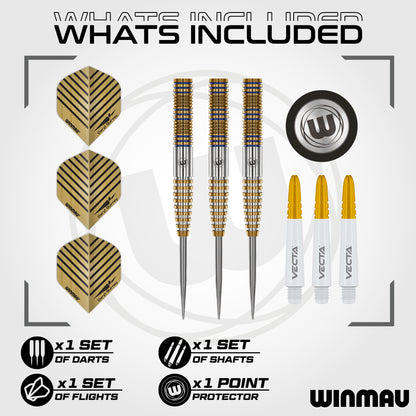 Winmau Daryl Gurney Signature Edition 95% Tungsten Steel Tip Dart Set