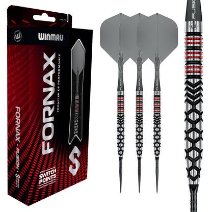 Winmau Fornax Tapered 90% Tungsten Switch Point Steel Tip Dart Set