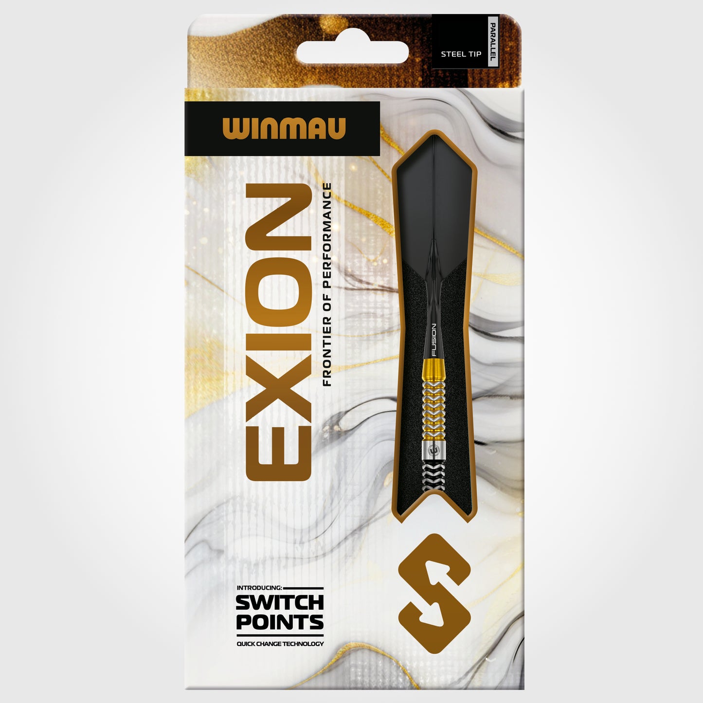 Winmau Exion Parallel 90% Tungsten Switch Point Steel Tip Dart Set
