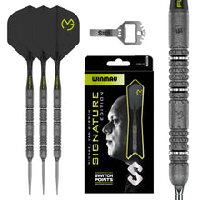 Winmau MVG Signature Edition 90%Tungsten Switch Point Steel Tip Dart Set