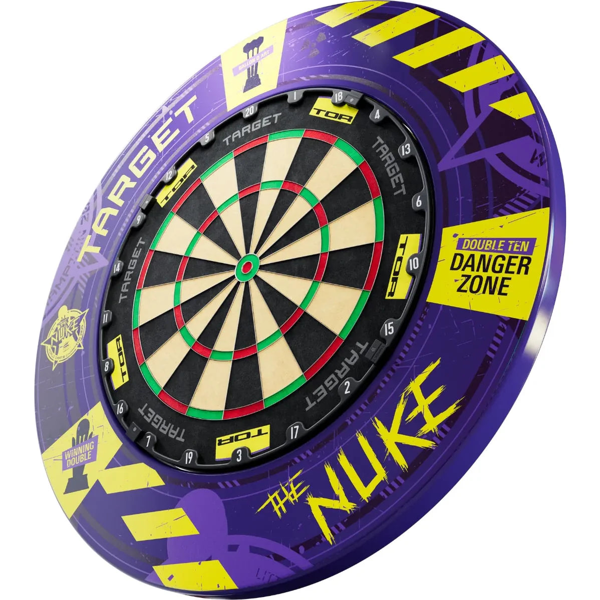 Target Luke 'The Nuke Littler World Champion Surround & TOR Dartboard Bundle image 2