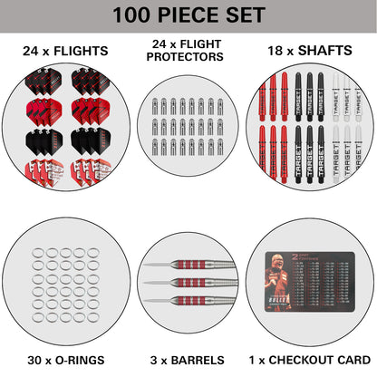 Target Stephen Bunting 100pc Brass Dart Set