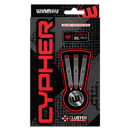 Winmau Cypher 90% Tungsten Steel Tip Dart Set image 5