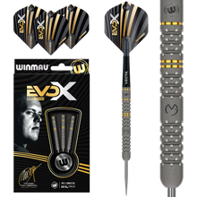 Winmau Michael Van Gerwen MVG Evo X 90% Tungsten Steel Tip Dart Set image 0