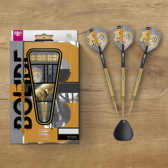 Target Bolide Envy 02 90% Tungsten Swiss Point Steel Tip Dart Set