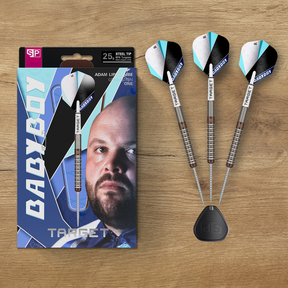 Target Adam Lipscombe 90% Tungsten Swiss Point Steel Tip Dart Set