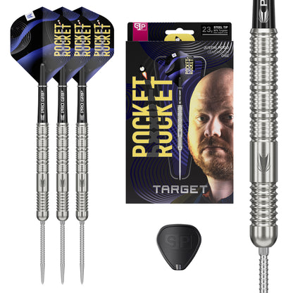 Target Justin Hood 90% Tungsten Swiss Point Steel Tip Dart Set