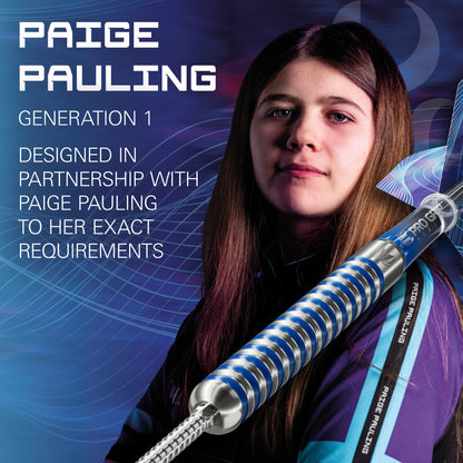 Target Paige Pauling 90% Tungsten Swiss Point Steel Tip Dart Set