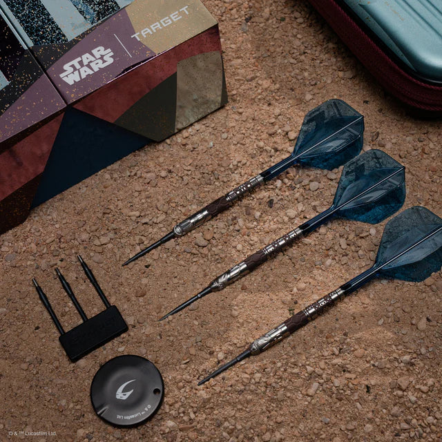 Target Star Wars™ Mandalorian 95% Tungsten Swiss Point Steel Tip Dart Set