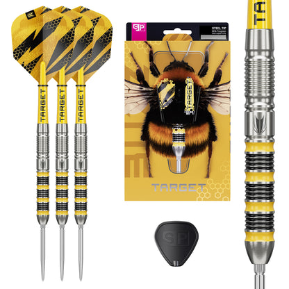 Target Buzz 01 90% Tungsten Swiss Point Steel Tip Dart Set