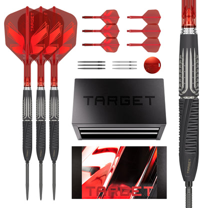 Target Shift 90% Tungsten Swiss Point Steel Tip Dart Set