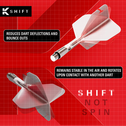 Target Shift 90% Tungsten Swiss Point Steel Tip Dart Set