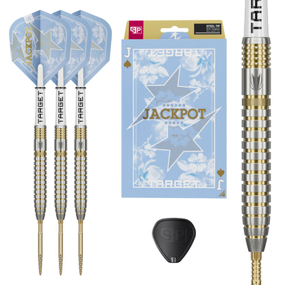 Target Adrian Lewis Showdown 95% Tungsten Swiss Point Steel Tip Dart Set