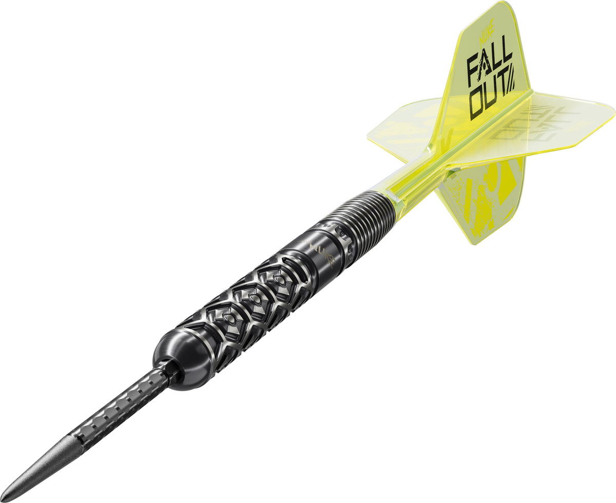 Target Luke Littler Nuke Fallout 90% Tungsten Swiss Point Steel Tip Dart Set