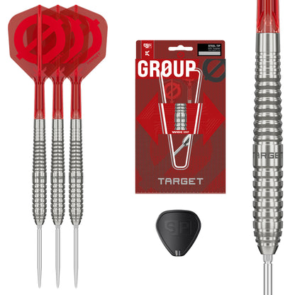 Target Group Ø 01 50% Tungsten Swiss Point Steel Tip Dart Set