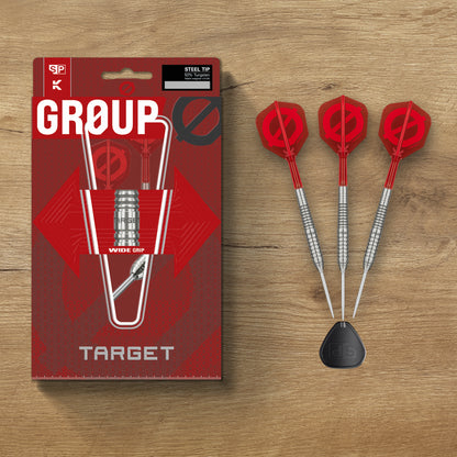 Target Group Ø 01 50% Tungsten Swiss Point Steel Tip Dart Set