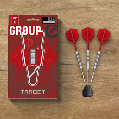 Target Group Ø 02 50% Tungsten Swiss Point Steel Tip Dart Set