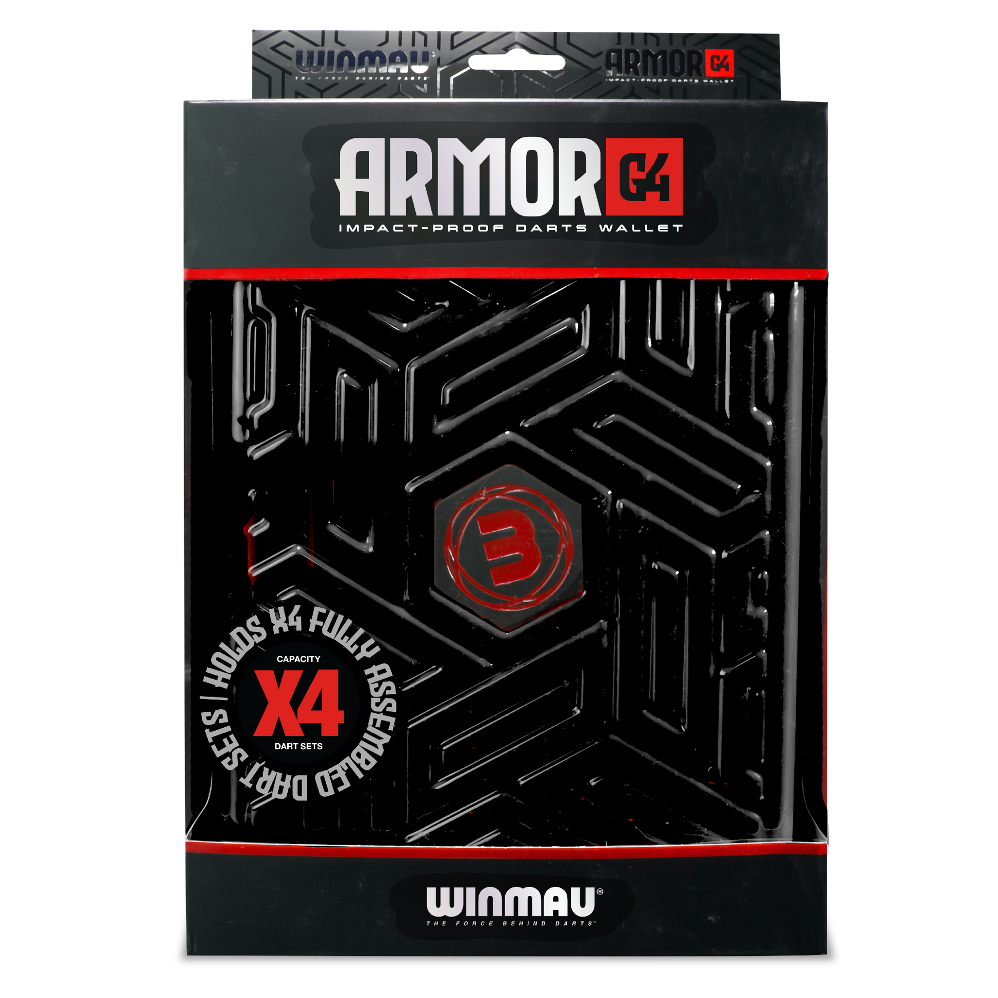 Winmau Armor G4 Black Dart Case image 6