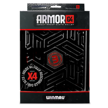 Winmau Armor G4 Black Dart Case image 6