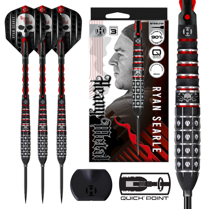 Harrows Ryan Searle Series 3 90% Tungsten Quick Point Dart Set