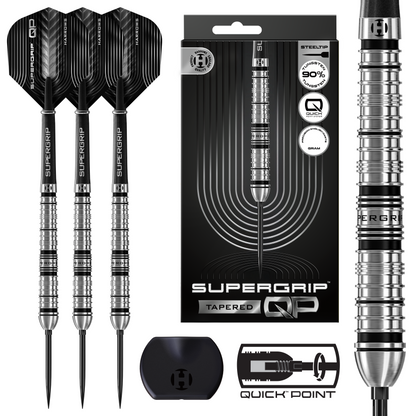 Harrows Supergrip 90% Tungsten Quick Point Dart Set
