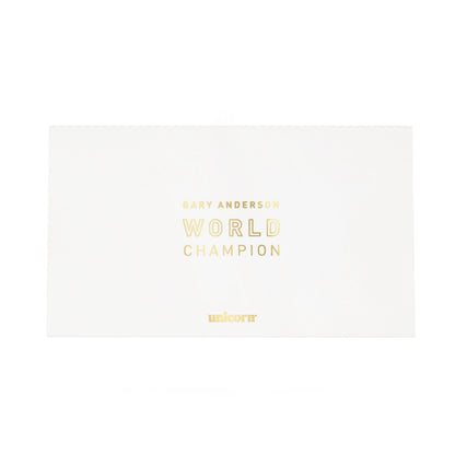 Unicorn Gary Anderson World Champion Phase 5 Steel Tip Dart Set image 7