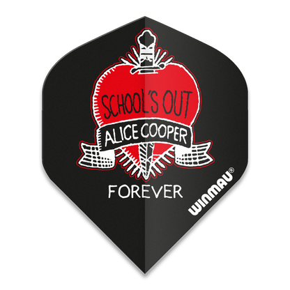 Winmau Rock Legends Alice Coopers Schools Out Dart Flights