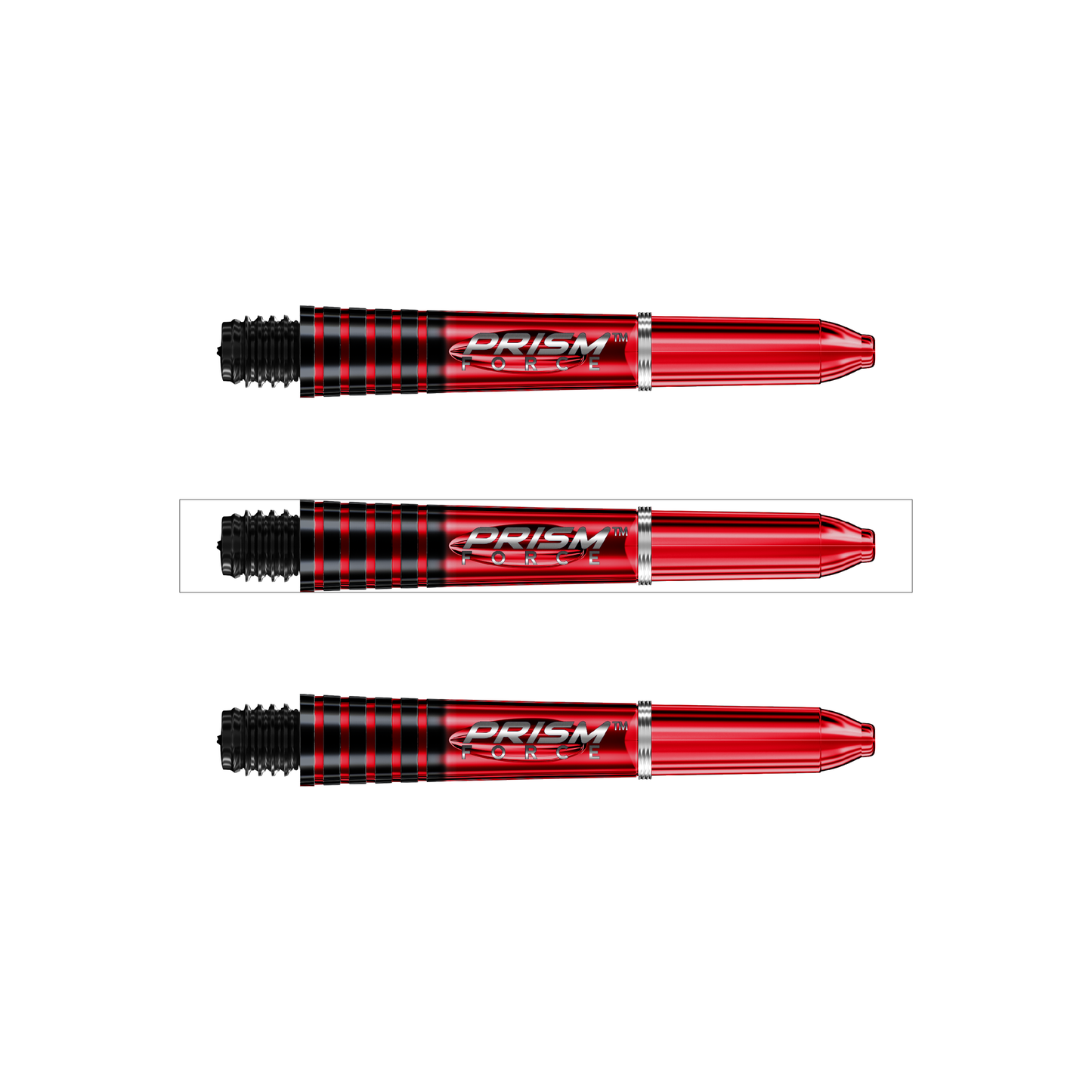Winmau Prism Force Red Solid Shaft Stem image 1
