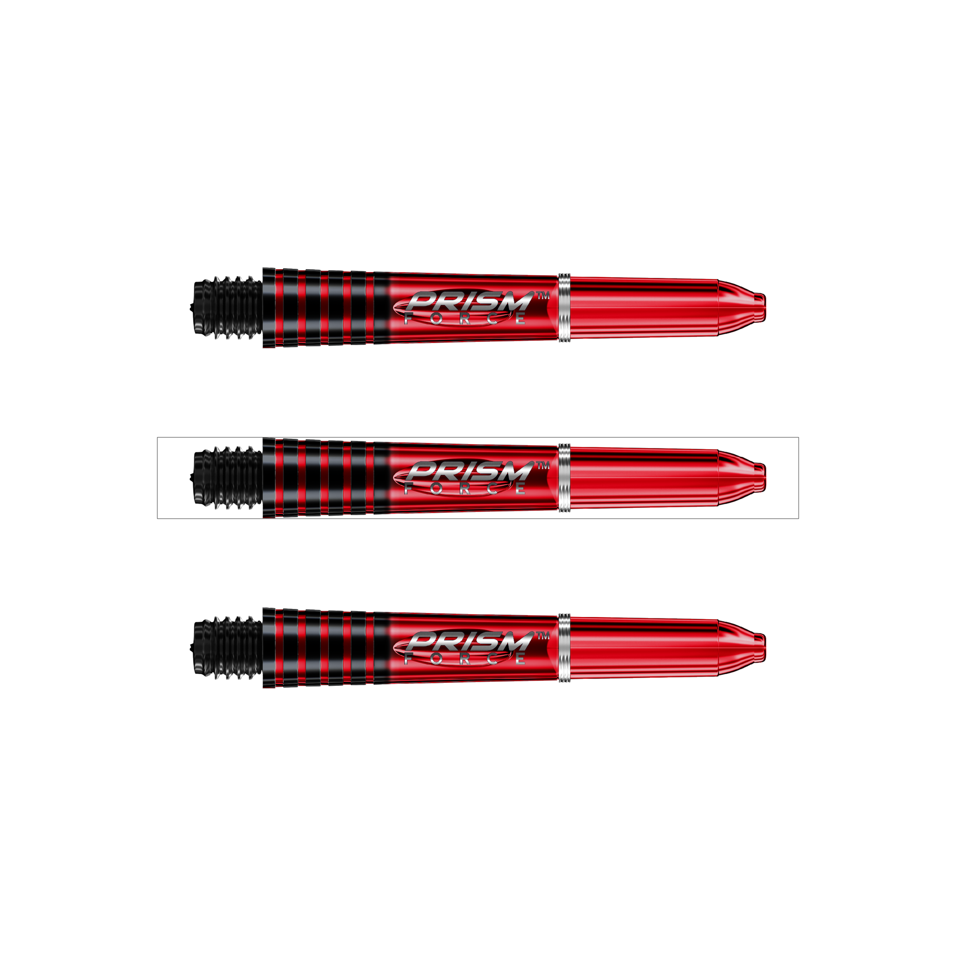 Winmau Prism Force Red Solid Shaft Stem image 1