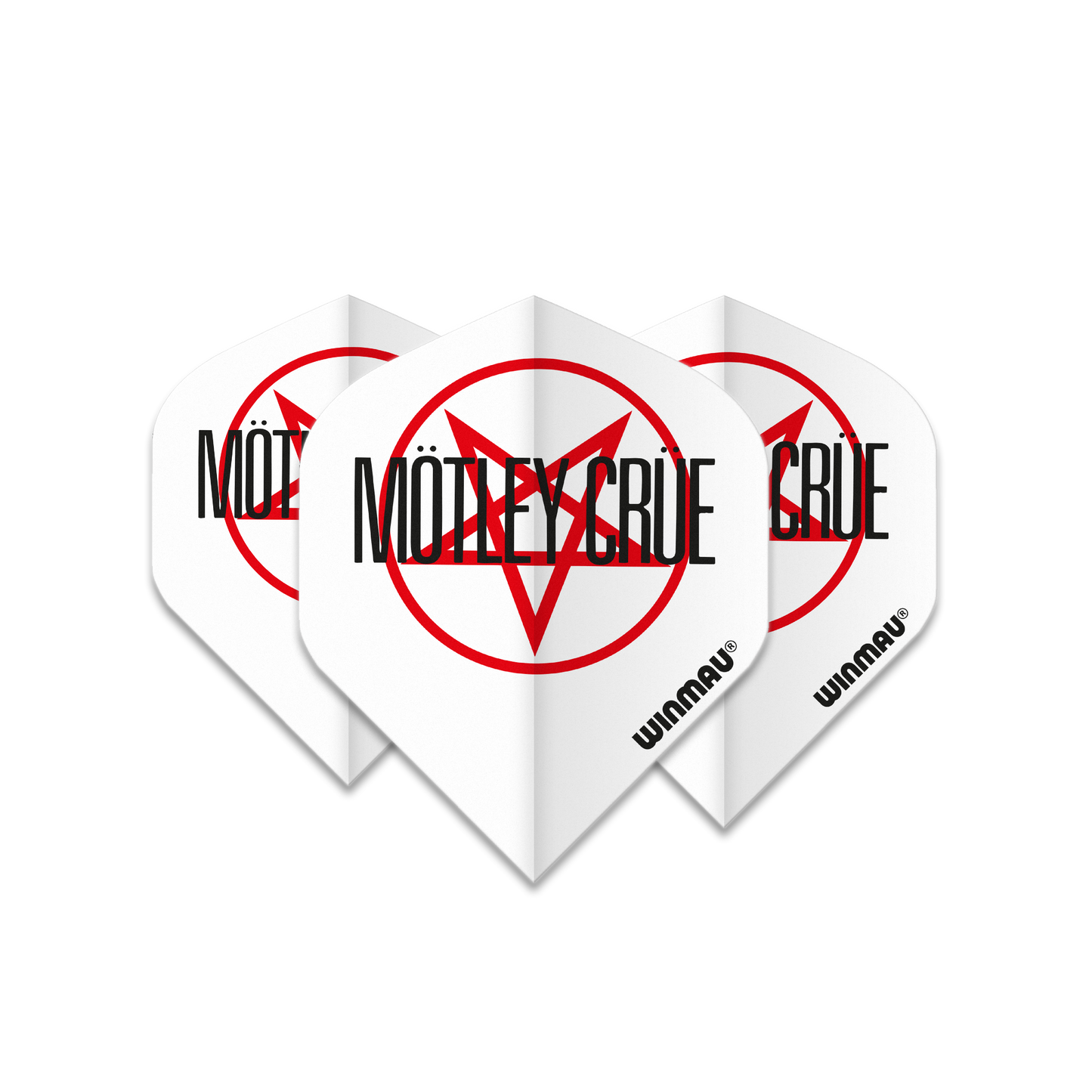 Winmau Rock Legends Motley Crue Logo Dart Flights