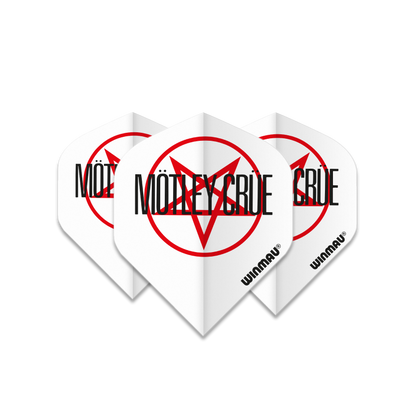 Winmau Rock Legends Motley Crue Logo Dart Flights