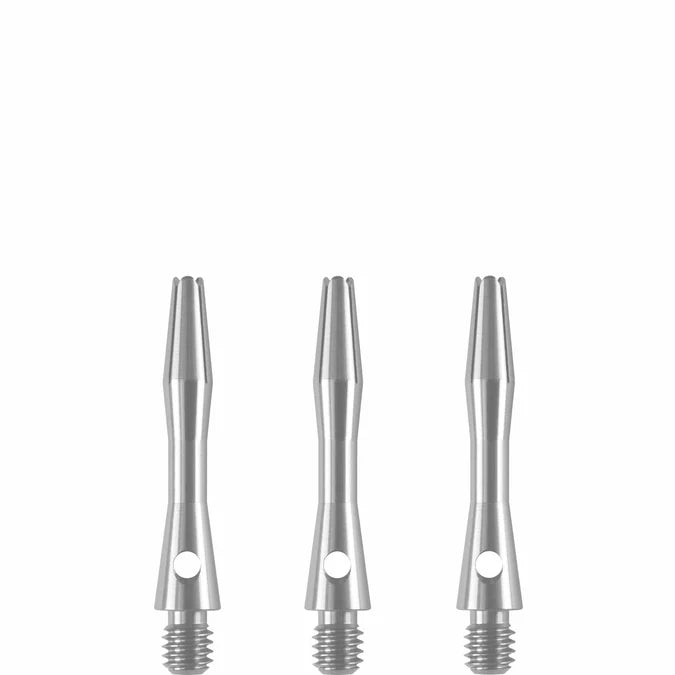 Designa Aluminium Silver Metal Dart Shaft Stem image 5