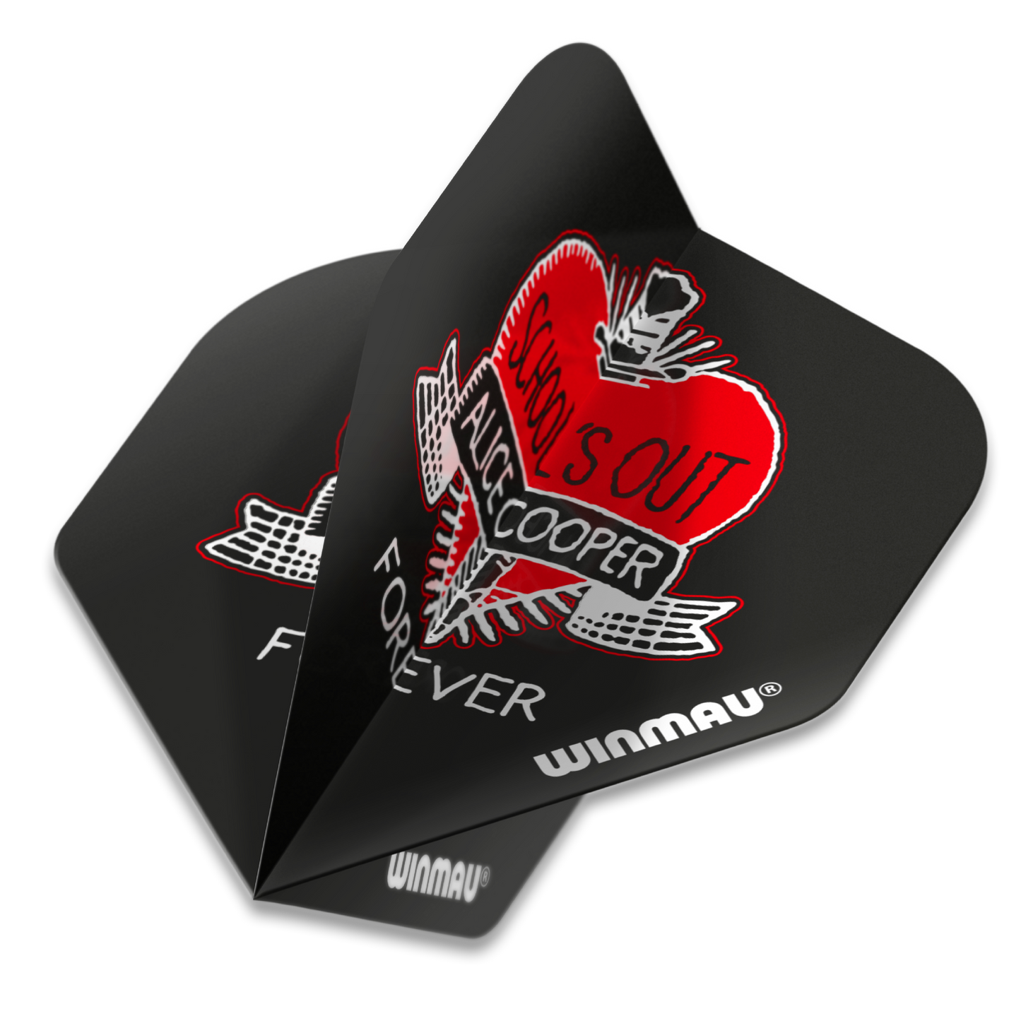 Winmau Rock Legends Alice Coopers Schools Out Dart Flights