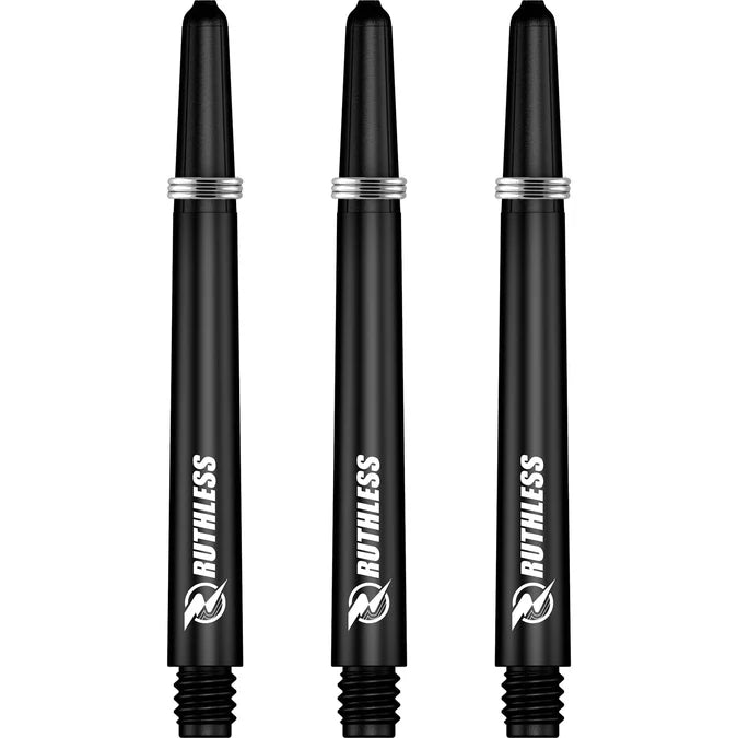 Ruthless Nylon Black Deflectagrip Dart Shaft Stem image 1