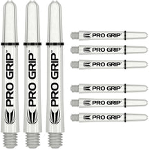 Target Pro Grip 3 Sets White Dart Shaft Stem image 0