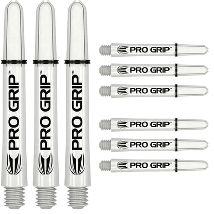 Target Pro Grip 3 Sets White Dart Shaft Stem image 0