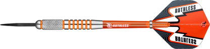 Ruthless Tigers Darts - 90% Steel Tip Tungsten - Front Knurl - 28g image 1