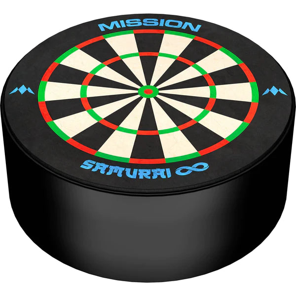 Mission Samurai Infinity Mini Sisal Dartboard Holder Dart Base Station image 3