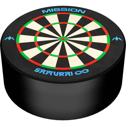 Mission Samurai Infinity Mini Sisal Dartboard Holder Dart Base Station image 3