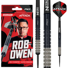 Red Dragon Rob Owen 90% Tungsten Steel Tip Dart Set