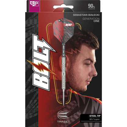 Target Sebastian Bialecki 90% Tungsten Swiss Point Steel Tip Dart Set image 5