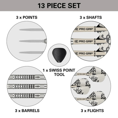 Target Exo 03 90% Tungsten Swiss Point Steel Tip Dart Set image 3