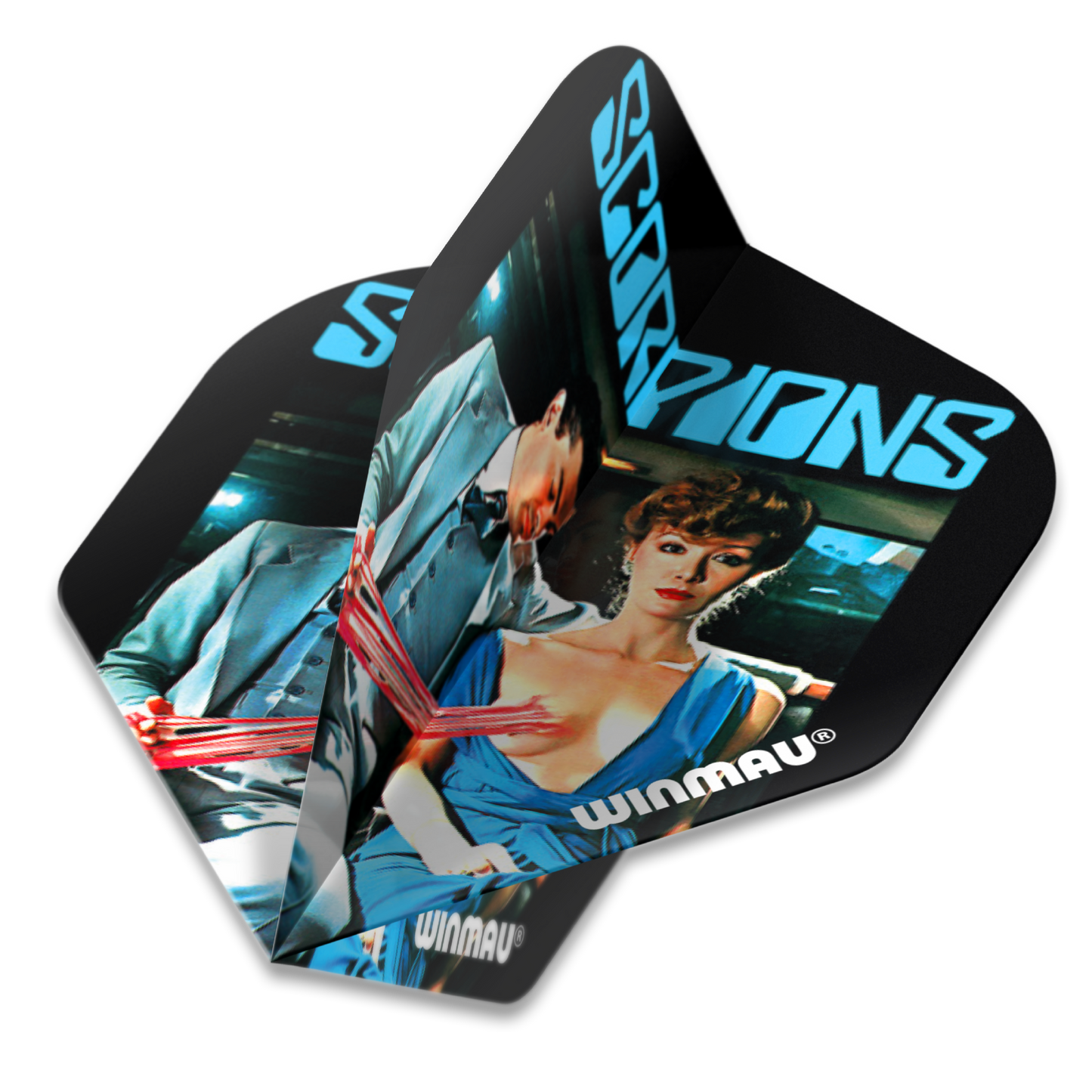 Winmau Rock Legends Scorpions Love Drive Dart Flights